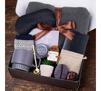 Get Well Soon Gift Baskets for Men Women After Surgery, Sick Care Package | Male Thinking of You Feel Better Birthday Gifts, Self Care Box for Men, Men's Sympathy Gift for Dad Brother Husband, Recovery