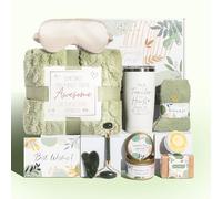 Get Well Soon Gifts Baskets for Women Self Care Gifts, Spa Care Package After Surgery Inspirational Thinking of You Sympathy Gift, Feel Better Encouragement Gift for Women