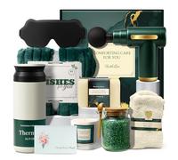 Get Well Soon Gifts for Women, Get Well Soon Gift Basket Women, Care Package for Woman with Massage Gun, After Surgery, Cancer Gifts, Sympathy Gift Basket, Feel Better, Sick Friend, Recovery, Mom