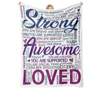 Get Well Soon Gifts for Women Men -Super Soft Hug Blanket, Inspirational Gifts for Her Him, Cancer Care Gifts for Women, Thinking of You Gifts for Friend Sister Coworker 50"x60"