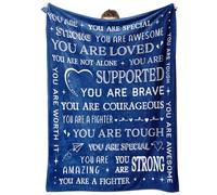 Get Well Soon Gifts for Women or Men - Inspirational Blanket, Feel Better After Surgery Gifts for Sick Women, Thinking of You Gifts for Friend Sister Coworker, Surgery Recovery Gifts for Her Him