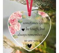 Get Well Soon Gifts for Women Thinking of You Gift After Surgery Ornament Cancer Care Gifts for Women Encouragement Gift for Cancer Patients Motivational Ornament Keepsake for Friend Coworkers