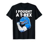 Get Well Soon I Fought a T-Rex Broken Arm Recovery T-Shirt