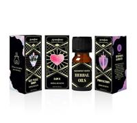 Get Well Soon, Love, Protection Herbal Oil Diffuser Blends by Aromafume | 3 x 10ml/0.33 fl oz| Aromatherapy Oils for Manifestation & Mindfulness | Ideal for Emotional Comfort, Restorative Energy, etc