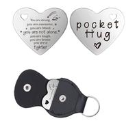 Get Well Soon Pocket Hug Gift for Boyfriend Girlfriend Encouragement Inspirational Gifts for Best Friend Long Distance Friendship Gifts for Brother Sister Birthday Christmas Gifts for Daughter Son