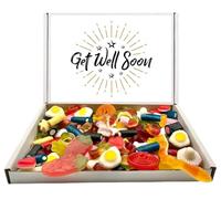 Get Well Soon Popular Quality Pick n Mix Sweets Letterbox Gift Selection 400g, Feel Good Pick Me Up Variety Assortment (Customisable 400g Jelly Mix)