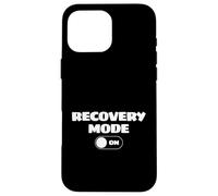 Get Well Soon Surgery Injury Post Op Recovery Mode On Case for iPhone 16 Pro Max