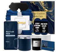Get Well Soonman Gift Basket, Care Pack for Men, Feel Good Soon Gifts, Hot Cold Packaging, After Surgery, Cancer Gifts, Sympathy Gift Basket, Feel Better, Sick Friend, Recovery, Dad