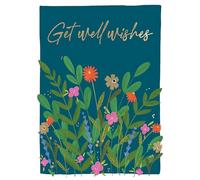 Get Well Wishes Bloomtastic Wonderland! Get Well Contemporary Greeting Card ELML073