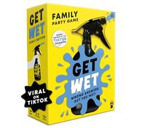 Get Wet Family Edition - Water Sprayer Trivia Game For Kids & Adults | Answer Trivia Or Get Sprayed, 2-8 Players, Ages 8+. Perfect For Garden Parties And Indoor Family Fun.