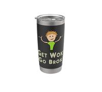 Get Woke Go Broke Stainless Steel Insulated Tumbler