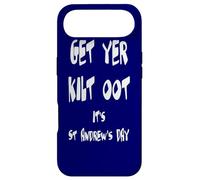 Get Yer Kilt Oot Its St Andrews Day Fun White Text Case for iPhone Air