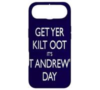 Get Yer Kilt Oot Its St Andrews Day White Text Case for iPhone Air