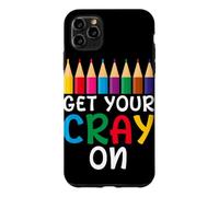 Get Your Cray on Teacher Outfit It's The First Day Of School Case for iPhone 11 Pro Max