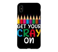 Get Your Cray on Teacher Outfit It's The First Day Of School Case for iPhone XS Max
