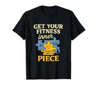 Get Your Fitness Inner Piece Yoga Puzzle Mindfulness T-Shirt