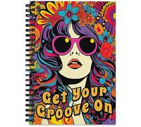 Get Your Groove On: An Absolutely Fabulous Hippie Adult Coloring Book