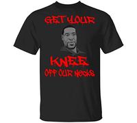 Get Your Knee Off Our Necks George Floyd Shirt, T-Shirt(Large)
