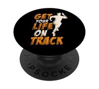 Get Your Life On Track Athlete Motivation PopSockets Adhesive PopGrip