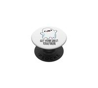 Get Your Sheet Together Funny Ghost Pun PopSockets Adhesive PopGrip