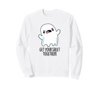 Get Your Sheet Together Funny Ghost Pun Sweatshirt