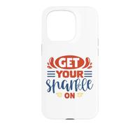 Get your Sparkle On Sparklers Patriotic Men Women Boy Girl Case for iPhone 15 Pro