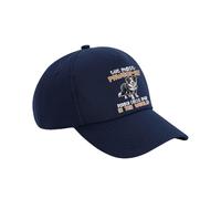 Getagift Funny Border Collie Dad Gift | The Most Pawsome Dog Lover Gift for Him, Cotton Authentic 5 Panel Cap. (French Navy)
