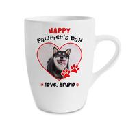 Getagift Funny Pet Pawther's Day Artwork | Cute Dog Father's Day Gift | Ideal for Dad from Fur Baby, 13 oz Marrow Cup/Mug.