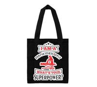Getagift I Am A Physiotherapist Whats Your Superpower?, Best physiotheraphy nurse Gift, Reusable Bag, Shopping Bag, Tote Bag. (Black)