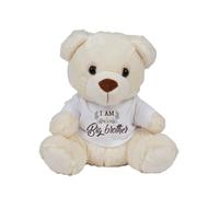 Getagift “I Am Going To Be a Big Brother” Teddy Bear - Cute Pregnancy Announcement Gift for Boys | Big Brother Reveal Plush Toy | Soft Stuffed Teddy Gift for Kids. (Cream Teddy)