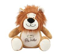 Getagift I Am The Big Brother Themed Birthday/Christmas Inspired Funny Unique Teddy Bear Soft Toy. (Lion)