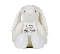 Getagift I Am The Big Sister Themed Birthday/Christmas Inspired Funny Unique Teddy Bear Soft Toy. (Bunny)