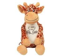 Getagift I Am The Big Sister Themed Birthday/Christmas Inspired Funny Unique Teddy Bear Soft Toy. (Giraffe)