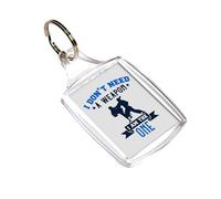 Getagift I Don't Need a Weapon I Am The One, Karate, Martial Arts, Judo, Taekwondo Lovers Gift, MDF and Rectangle A5 Key Ring, Keychain. (A5 Keyring)