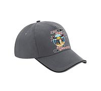 Getagift I Just Want to Drink Wine and Sleep in My Caravan Present for Him or Her, Happy Campers, Friend, Family, Birthday, Vacation, Holiday, Authentic Piped 5 Panel Cap. (Graphite Grey Black)