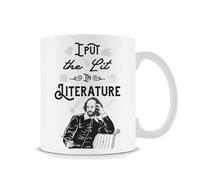 Getagift I Put The Lit in Literature, Book Lovers Gift, Teacher Gift, 11oz Coffee, Tea Mug.
