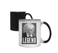 Getagift Legend Trump Mug Shot, Office Gift, Colour Changing, Magic Cup/Mug.