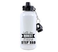 Getagift Let's be honest being my Step Dad, Father’s Day Gifts, 500 ml Aluminium Water Bottle.