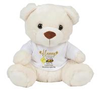 Getagift Mothers Day, Nanny If i had a Stars Christmas, Birthday, Nannie, Nan Soft Toys, Teddy Bear. (Cream Teddy)