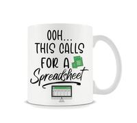 Getagift OOH... This Calls for A Spreadsheet, Accountant Gift, 11oz Coffee, Tea Mug.