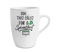 Getagift OOH... This Calls for A Spreadsheet, Accountant Gift, 13 oz Marrow Cup/Mug.