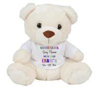 Getagift Personalised Good Luck with Your Exams, add 'Any Name' You've got This Gift, Soft Plush, Soft Toys, Teddy Bear. (Cream Teddy)