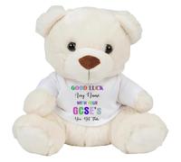 Getagift Personalised Good Luck with Your GCSEs, add 'Any Name' You've got This Gift, Exam Good Luck Gift, Soft Plush, Soft Toys, Teddy Bear. (Cream Teddy)