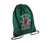 Getagift Personalised Official Member Of Hellfire Club Custom Name Birthday, For Men Women Girl Boy Drawstring Bag, PE Gym Kit Swimming, Sport Rucksack.