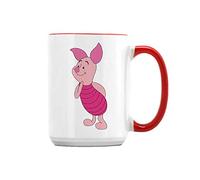 Getagift Piglet Cartoon The Pooh Quote Birthday Secret Santa Chritmas Unique Ceramic 15oz Mug. (Red Inside)