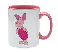 Getagift Piglet Cartoon The Pooh Quote Birthday Secret Santa Chritmas Unique Ceramic Inside Coloured Mug. (Pink)