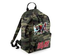 Getagift Superhero Bag, Personalised Backpack, Gift For Kids-Boy, Cartton Bag, Birthday, Back to school, 9 litres Mini Fashion Backpack for Nursery, Bookbags, Rucksack, Shoulder Bag. (Jungle camo)