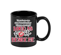 Getagift There's No One Else I Would Rather Have Snoring Loud as Fu*k Beside Me Birthday Valentines Day Novelty Mug, Ceramic Full Coloured Frosted Coffee Mug. (Black)