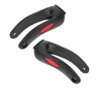 GETAJGHSD 1 Pair 8 Inch Plastic Wheelchair Front Fork Replacement with Protective Dust Cap and 48mm Opening for Enhanced Stability, Suitable for Wheelchairs and Rollators