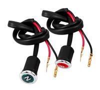 GETAJGHSD 1 Pair Motorcycle Gear Indicator Neutral Light Indicator for Vehicle Motorcycle Rubber Material Gear Position Indication Enhanced Safety Atv Accessories